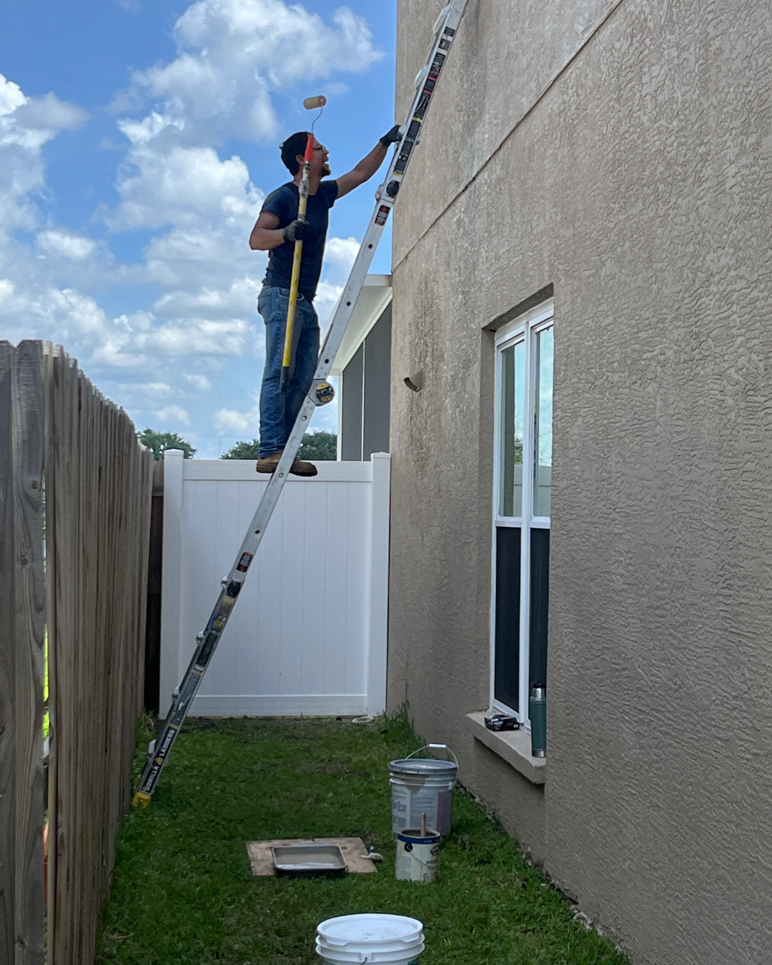 Stucco Repair After Window Installation in Brandon, FL